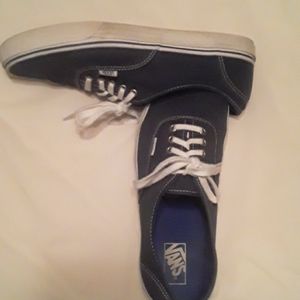 Men's  Vanns sz 12 Medium Blue. Barely worn.